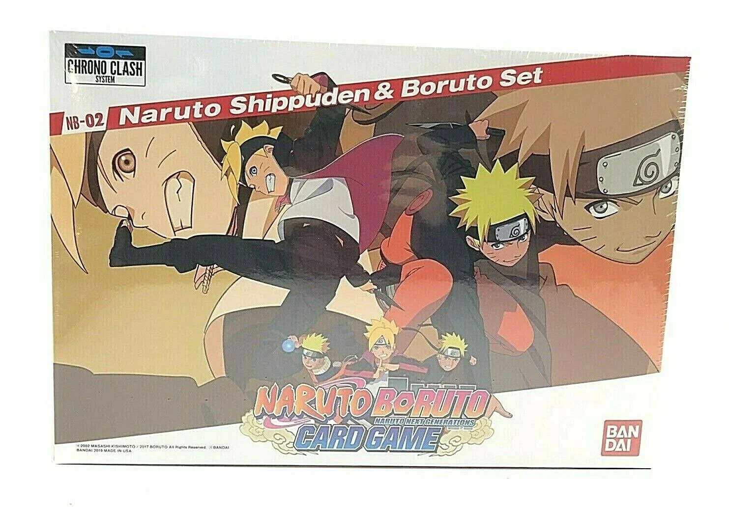 Naruto Boruto Card Game: Naruto Shippuden & Boruto Set