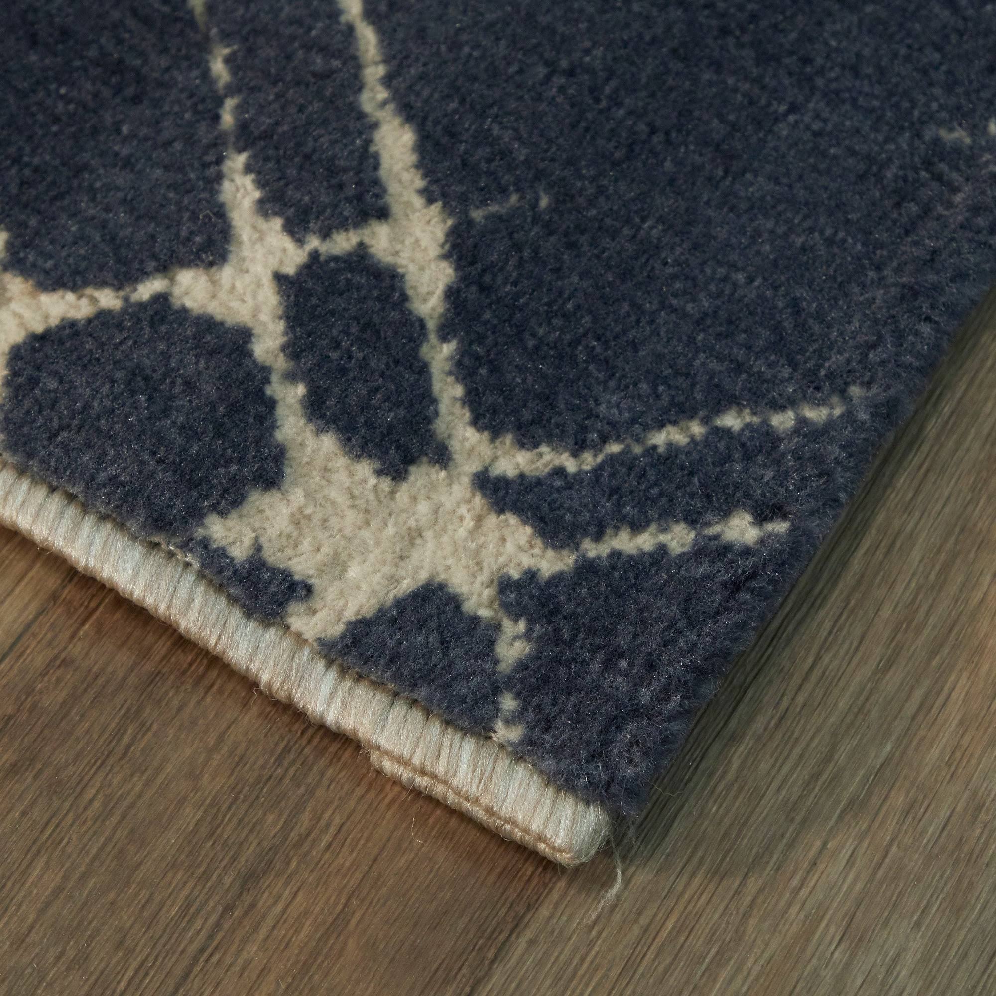 Spencer Transitional Area Rug - 2&7x22 x 7& Runner - Grey