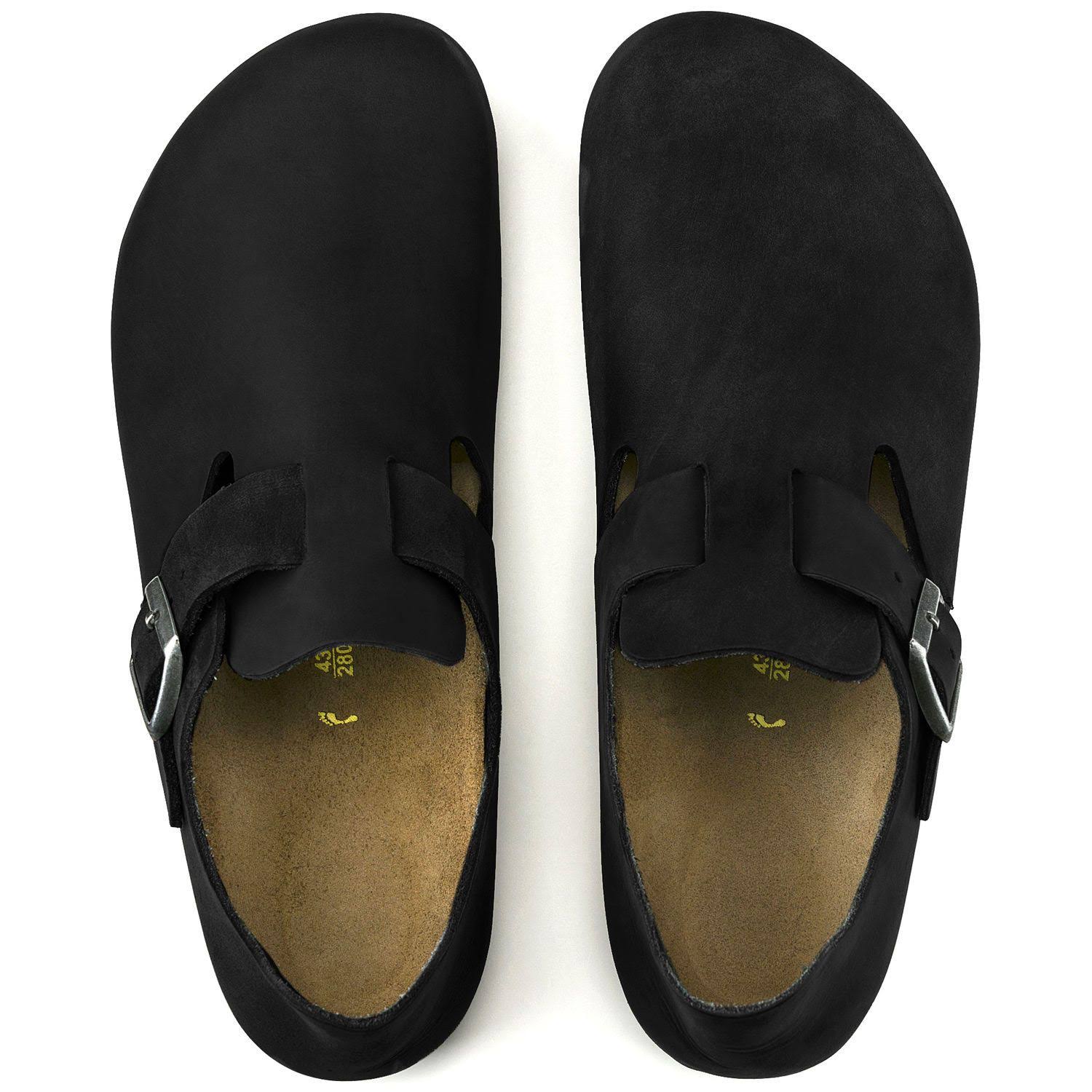 Birkenstock London Black Oiled Leather 38 R