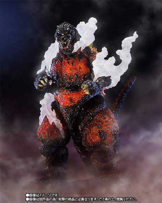S.H. MonsterArts 1995 Ultimate Burning Godzilla Action Figure