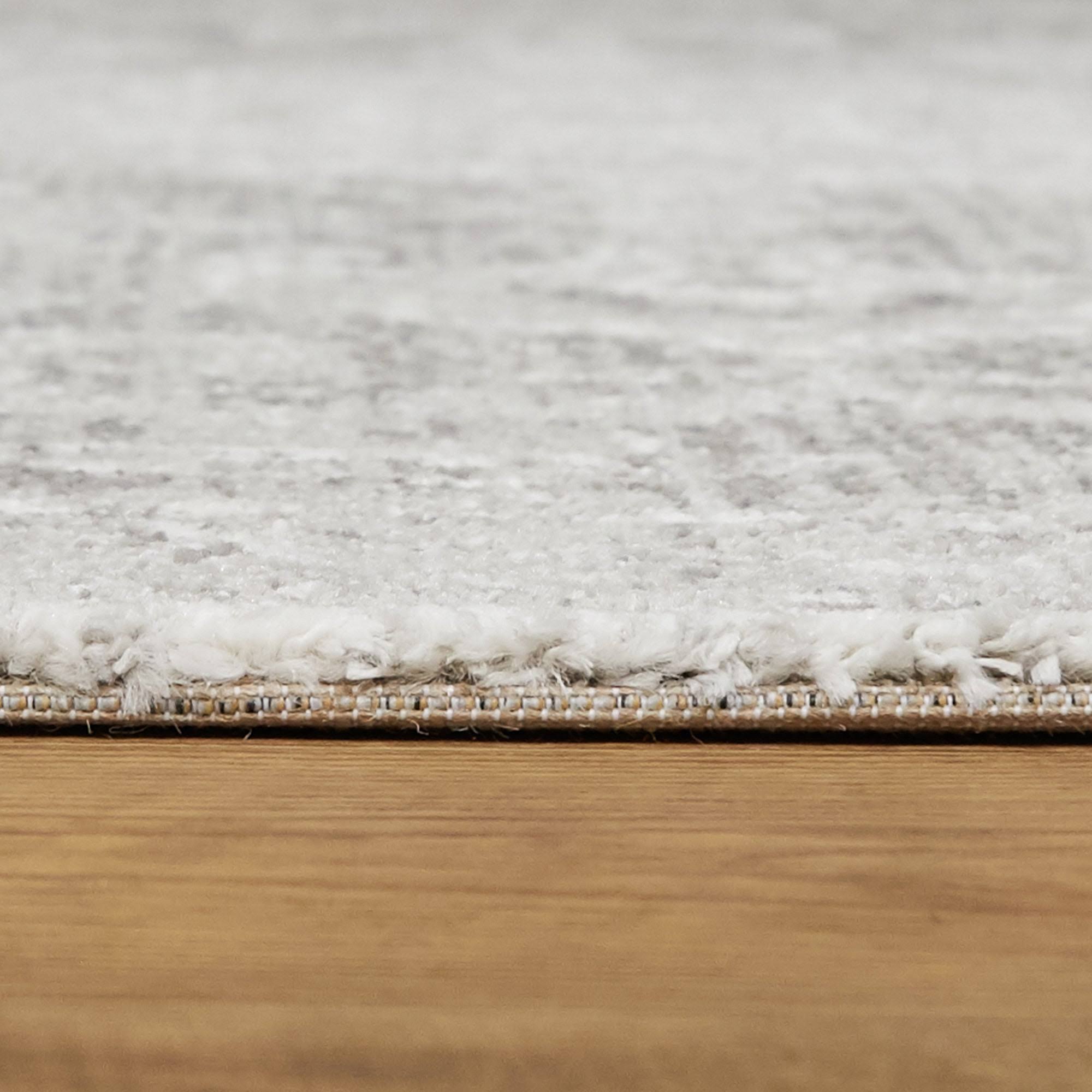 Baird Distressed Oriental Area Rug - 2& x 7& Runner - Black