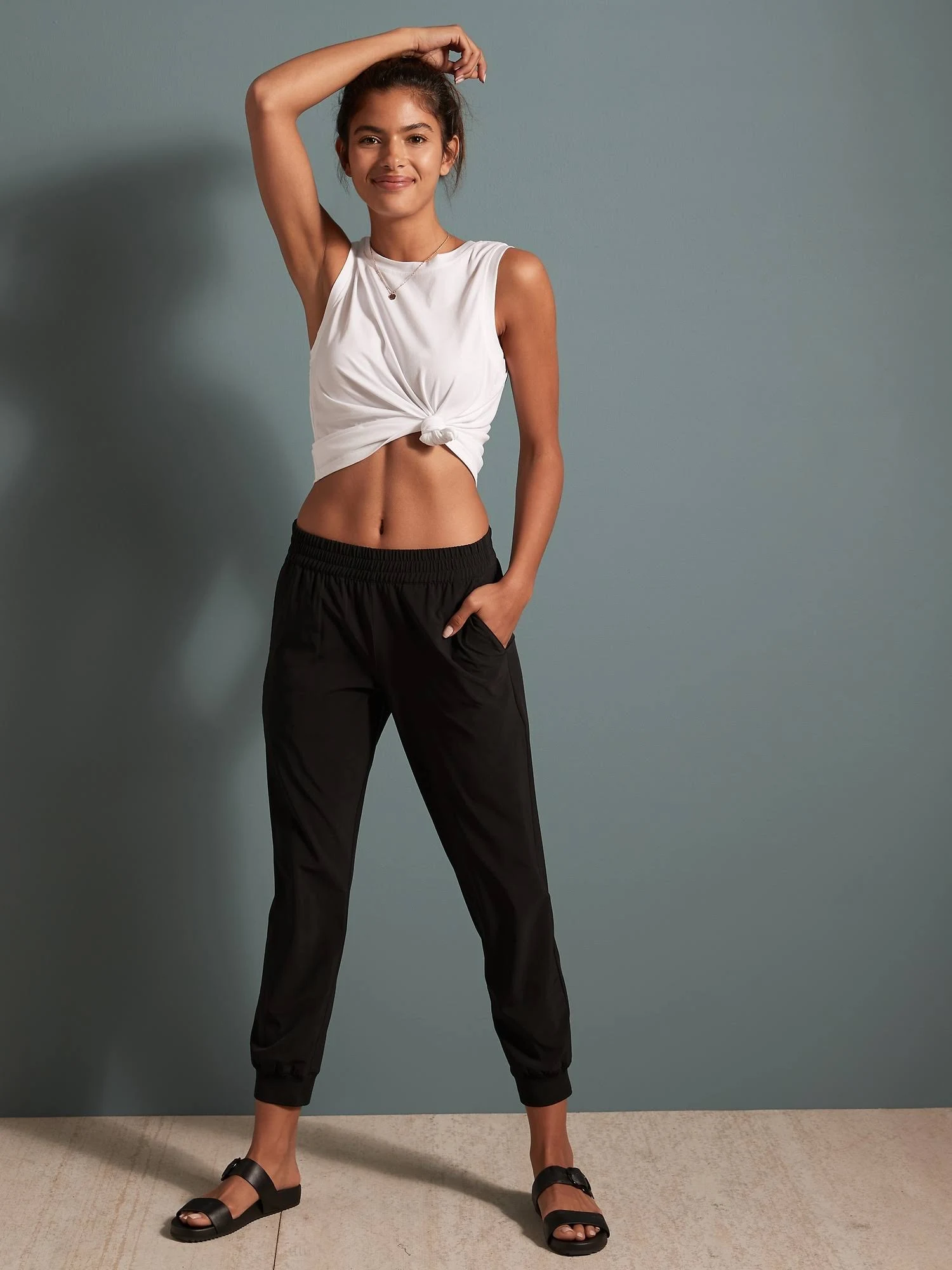 Banana Republic Women's Flyweight Jogger Black Size M