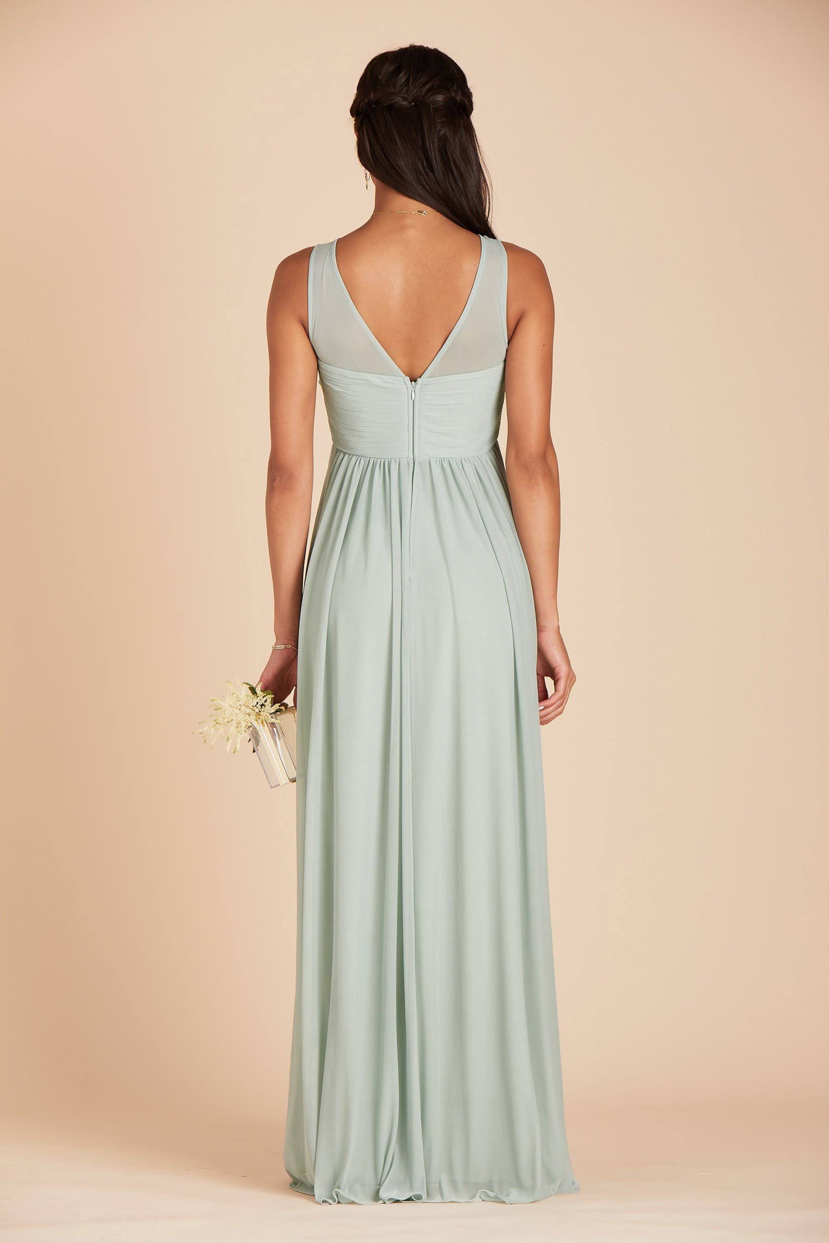 Birdy Grey Ryan Bridesmaid Dress in Sage S / Sage