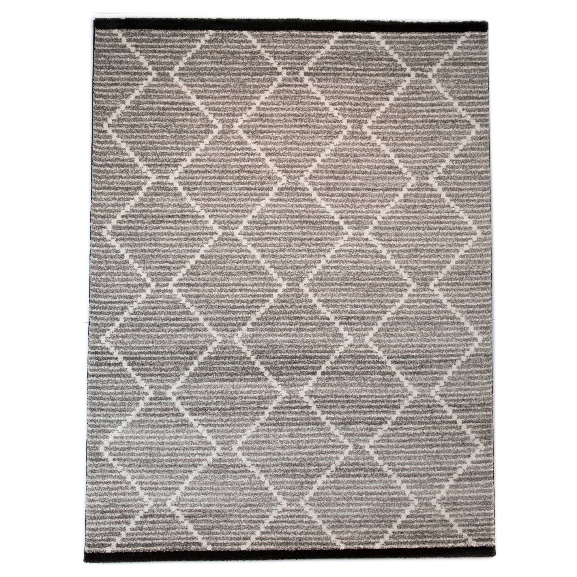 BALTA Rugs Oscar Black Geometric Area Rug, Modern 7&10x22 x 10& Rug