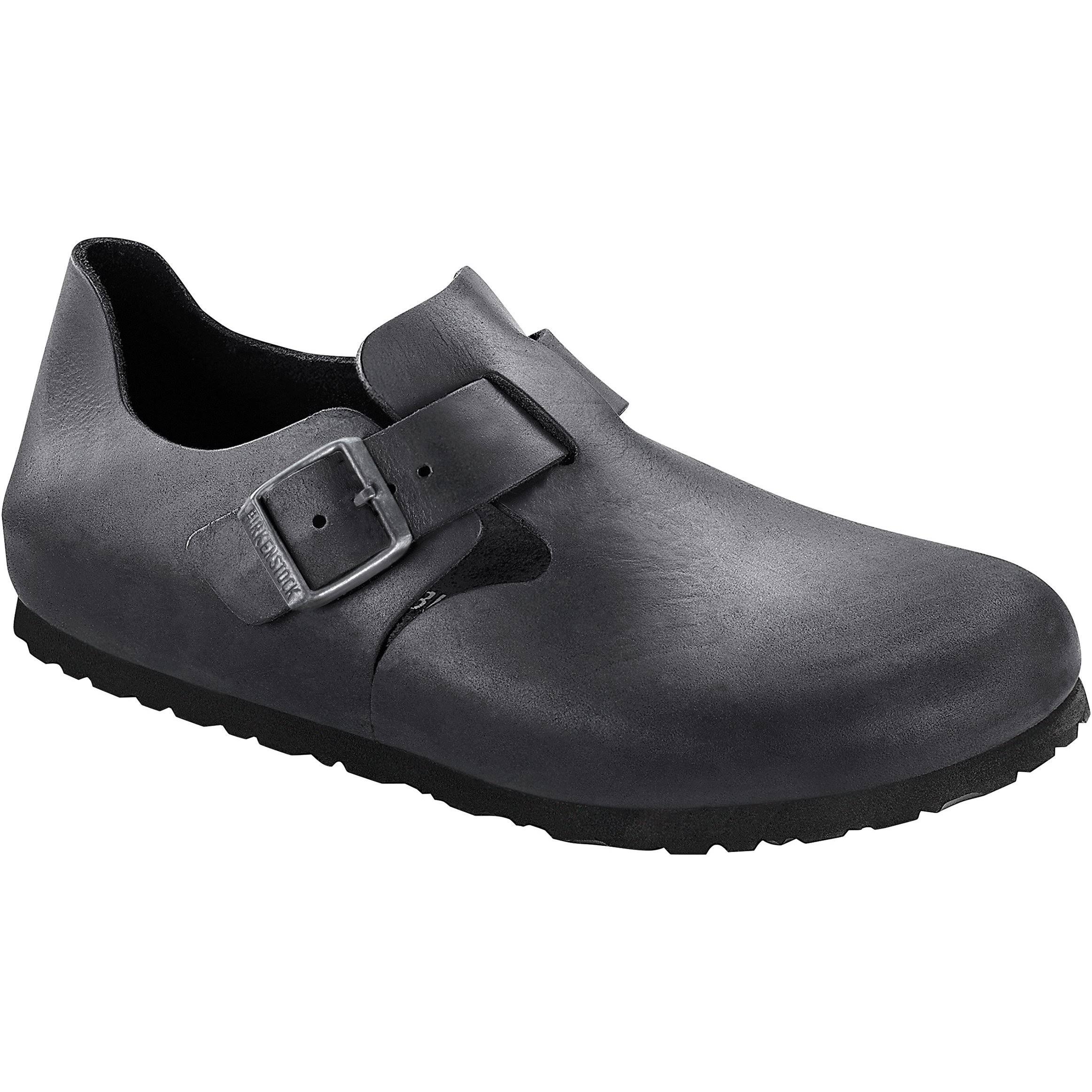 Birkenstock London Black Oiled Leather 38 R