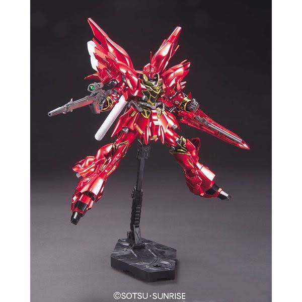 Bandai 1/144 HGUC MSN-06S Sinanju Titanium Finish Ver.