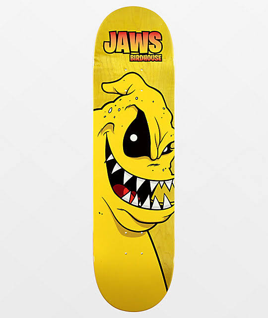 Birdhouse Jaws YUK Mouth 8.38x22 Skateboard Deck