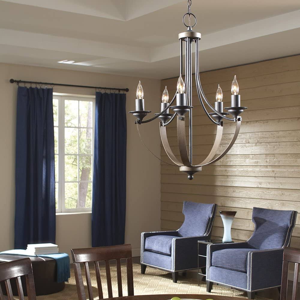 Camilla 9 - Light Candle Style Empire Chandelier