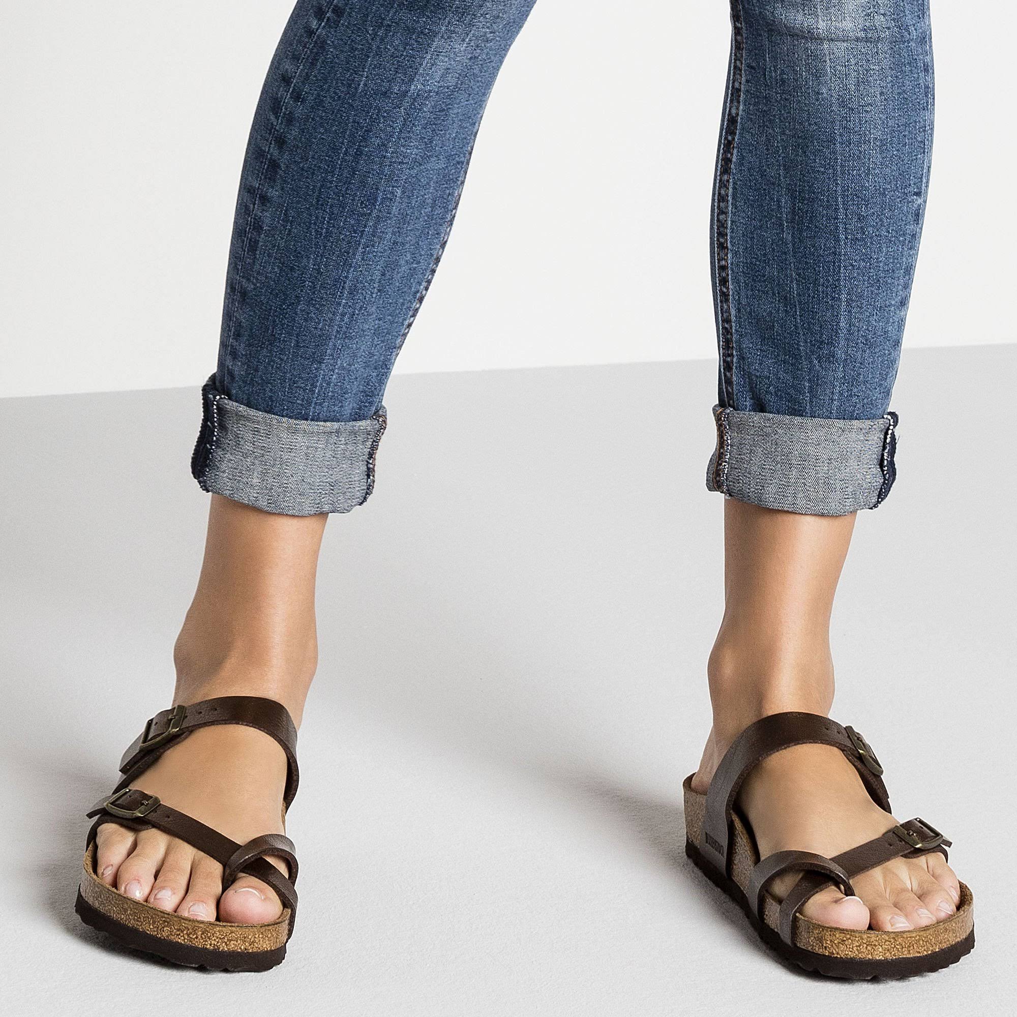 Birkenstock Women's Mayari Sandal- Brown, Graceful Toffee / 40