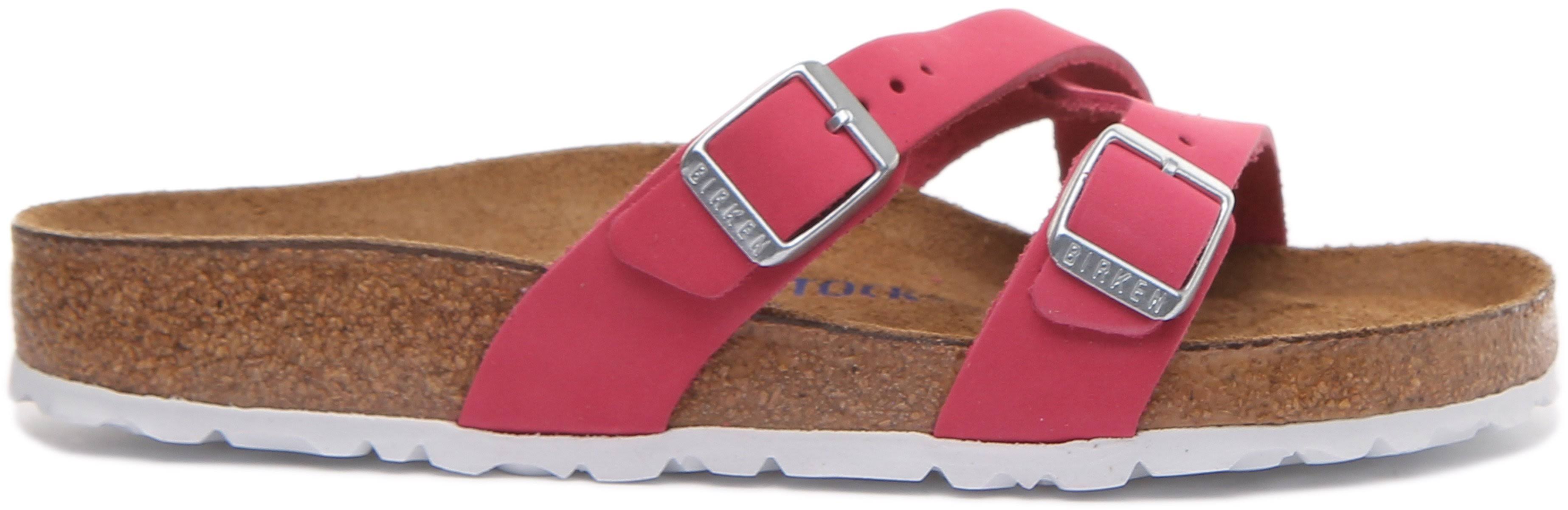 Birkenstock Yao Balance in Fuchsia for Women | Regular Fit