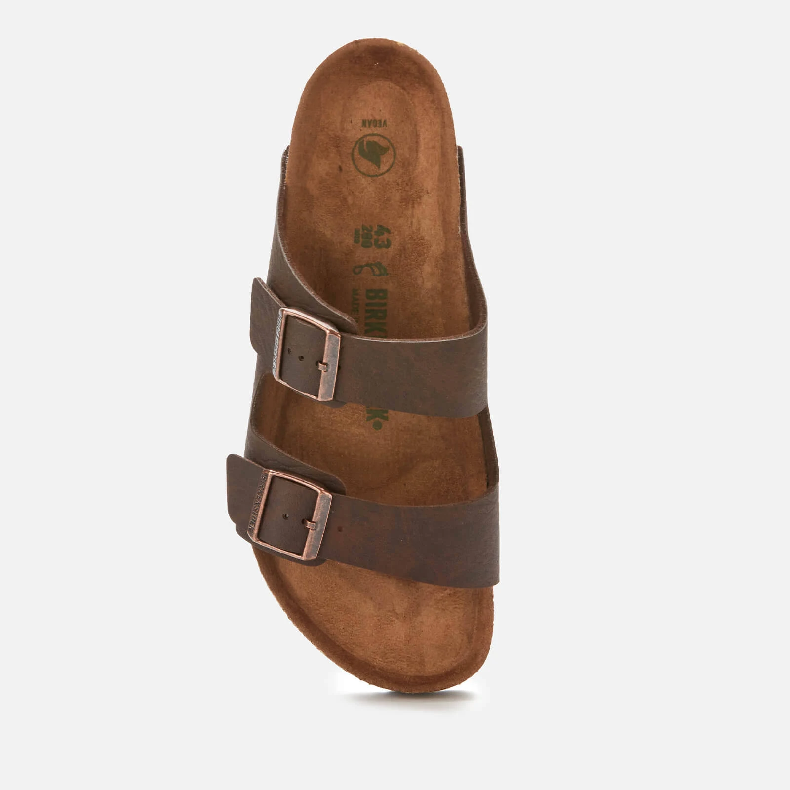 Birkenstock Madrid Big Buckle Oiled Leather Sandals - Cognac