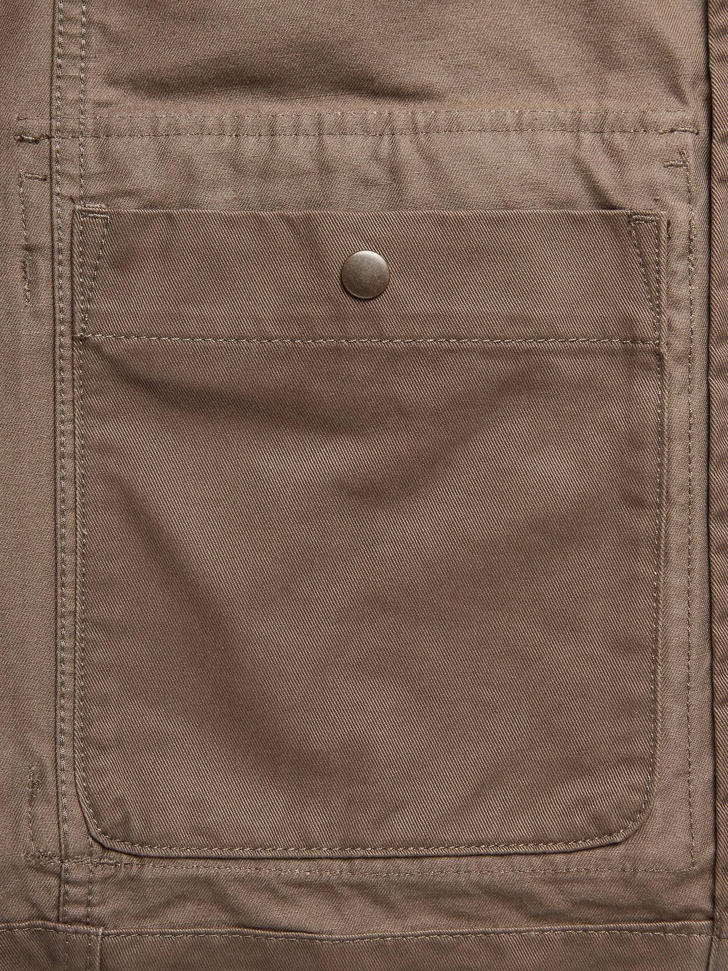 Banana Republic Factory men's 4-Pocket Field Jacket Fatigued Olive Regular Size M