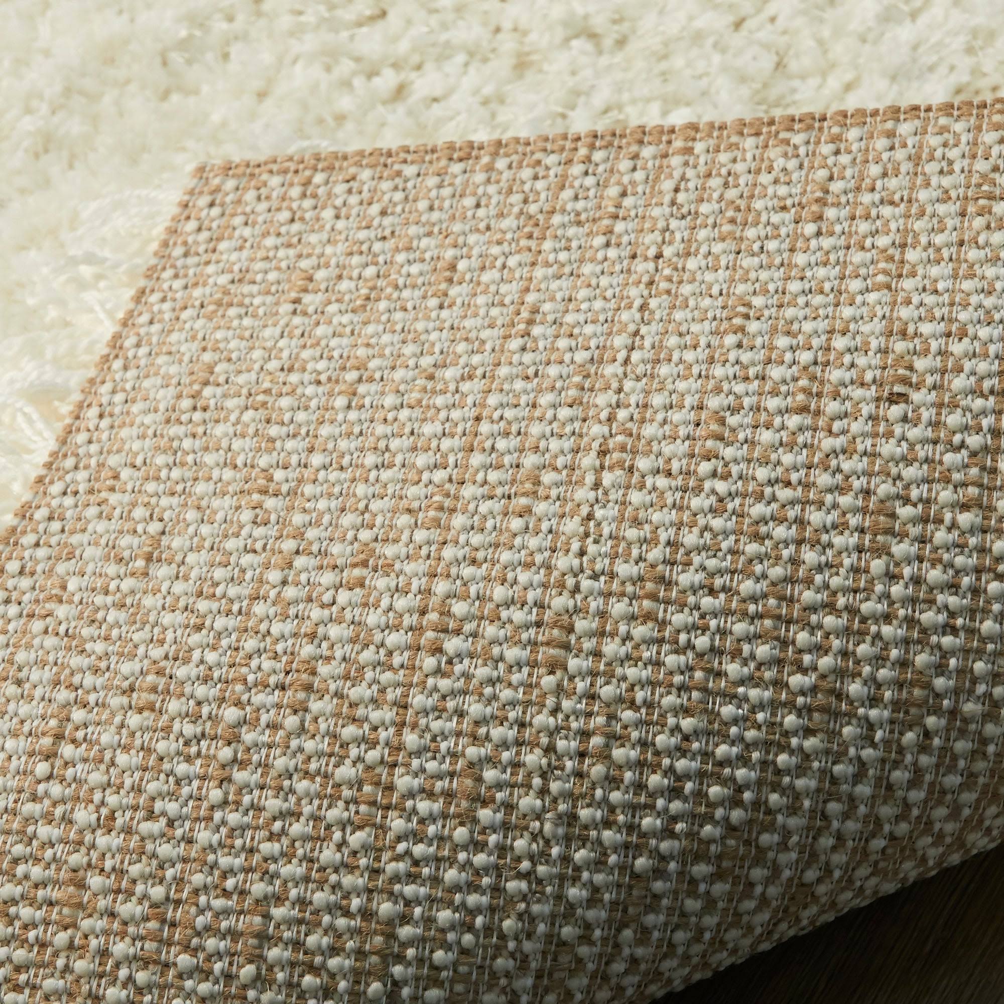 Trevail Shag Area Rug - 2& x 7&5x22 Runner - Cream