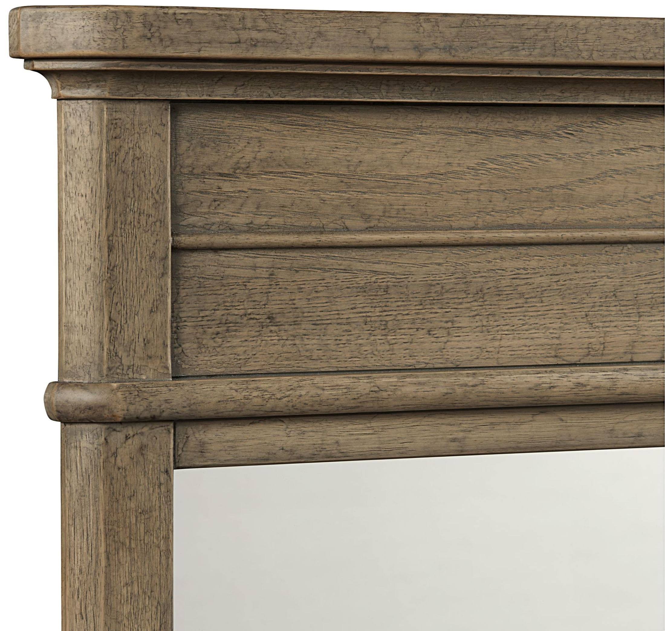 Stone & Leigh Driftwood Park Mirror in Sunflower Seed