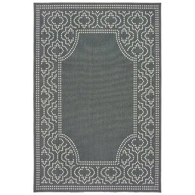 Quintin Plaid Gray/Ivory Indoor / Outdoor Area Rug Birch Lane Rug Size: Rectangle 5&3x22 x 7&6x22
