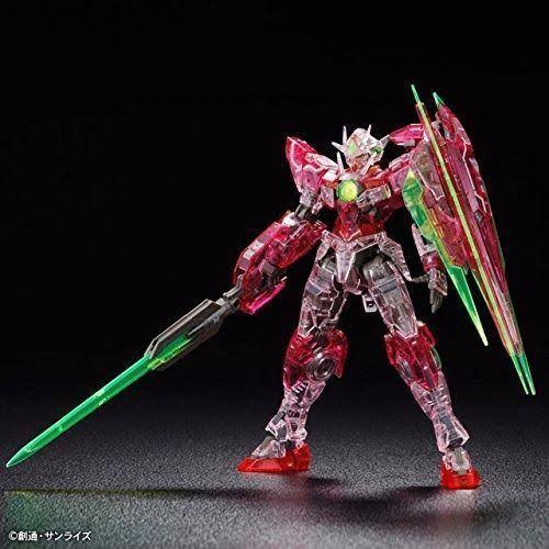 Gundam RG 1/144 00 QAN[T] (Trans-Am Clear Ver.) Model Kit