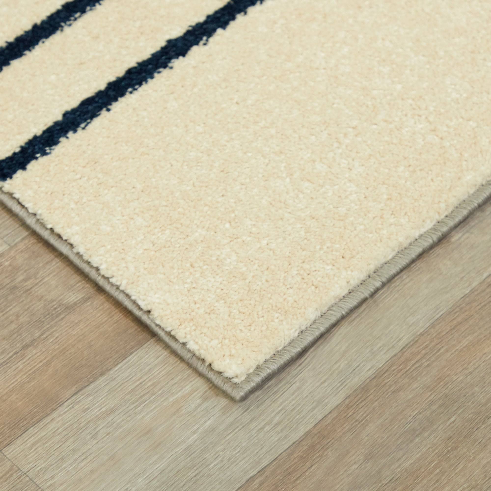 Balta Shefford Taupe 8 ft. x 10 ft. Art Deco Striped Area Rug, Brown
