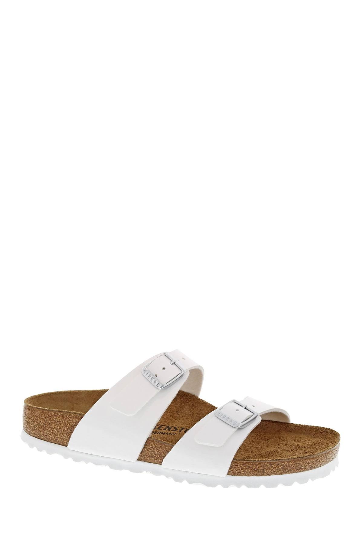 Birkenstock Womens Sydney Footbed Sandal - White - Size 10M