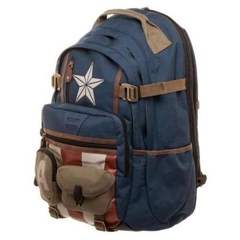 Marvel Captain America Built with Herringbone Backpack