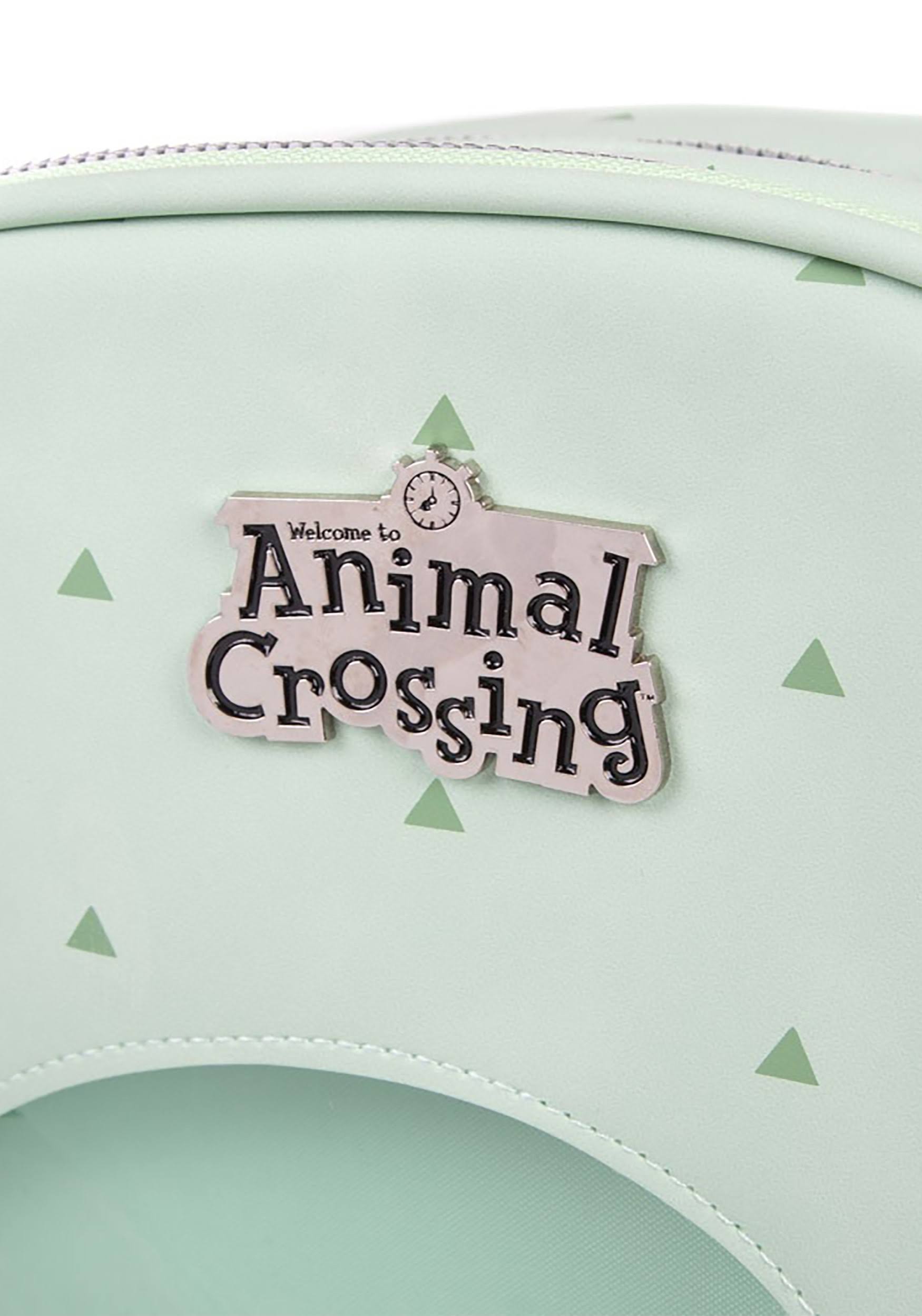 Nintendo: Women's Animal Crossing Leaf ITA Mini Backpack | Adult | Womens | Green | One-Size | Bioworld Merchandising / Independ
