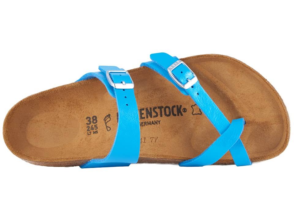 Birkenstock Women Mayari Birko Flor, Size: 42, Graceful Ocean