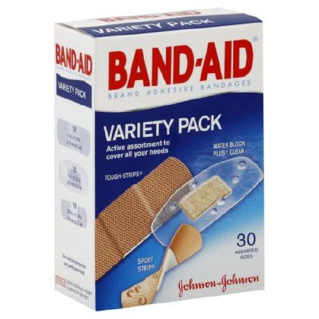 Band Aid Vppk, 30 Count (4-6 Pack)