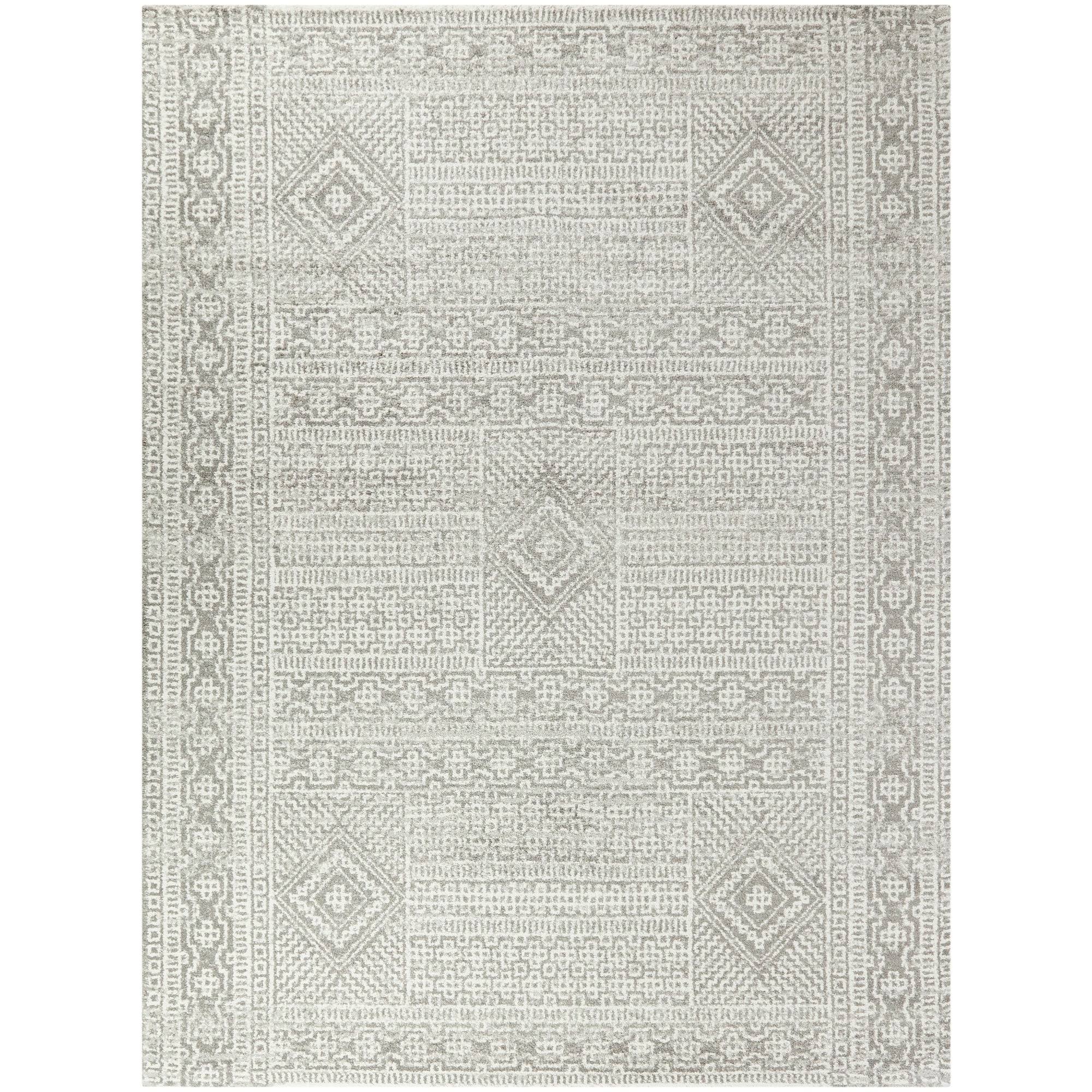 Berlage Transitional Area Rug - Grey - 7&10x22 x 10&
