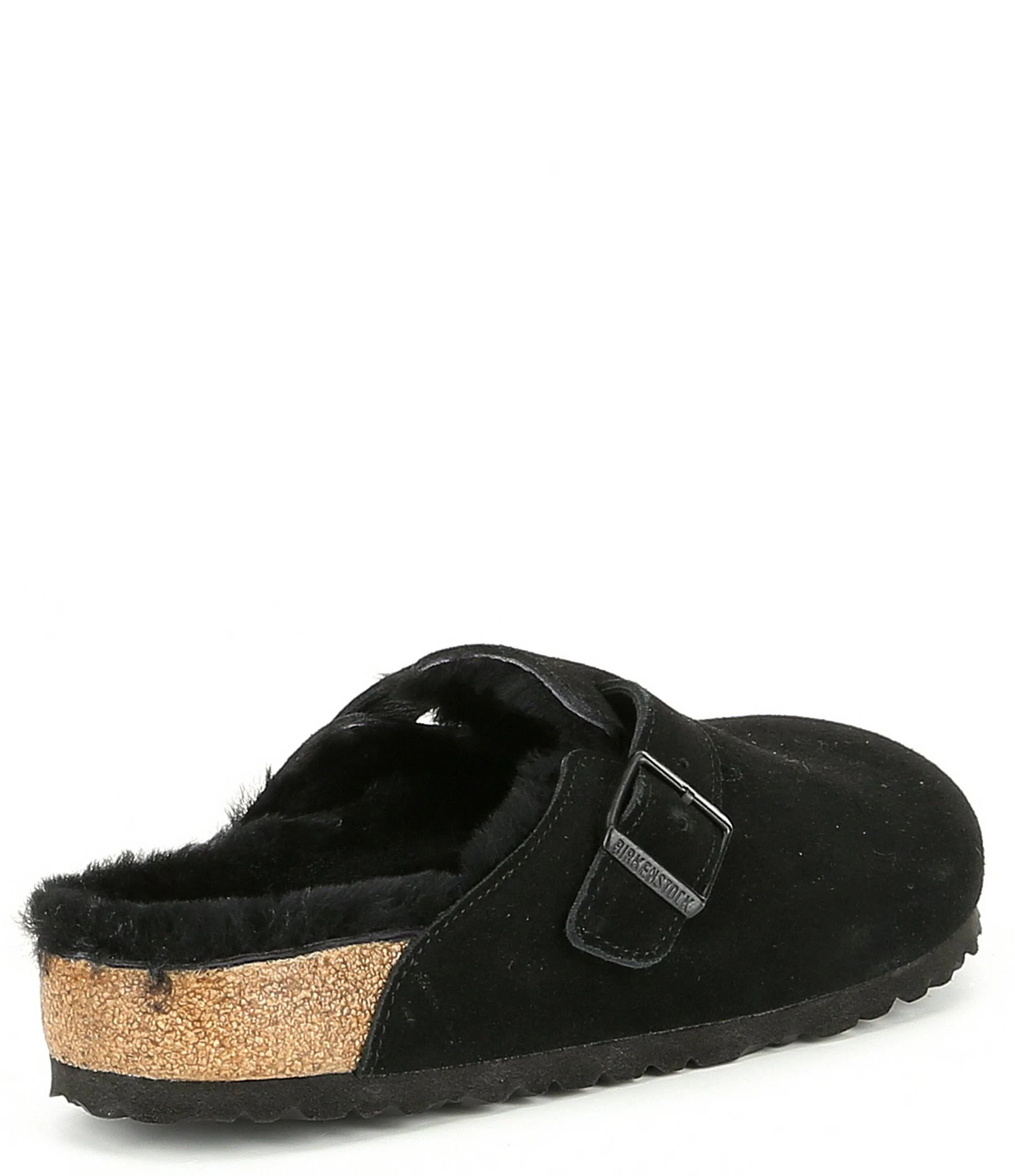 Birkenstock Boston in Mink Shearling