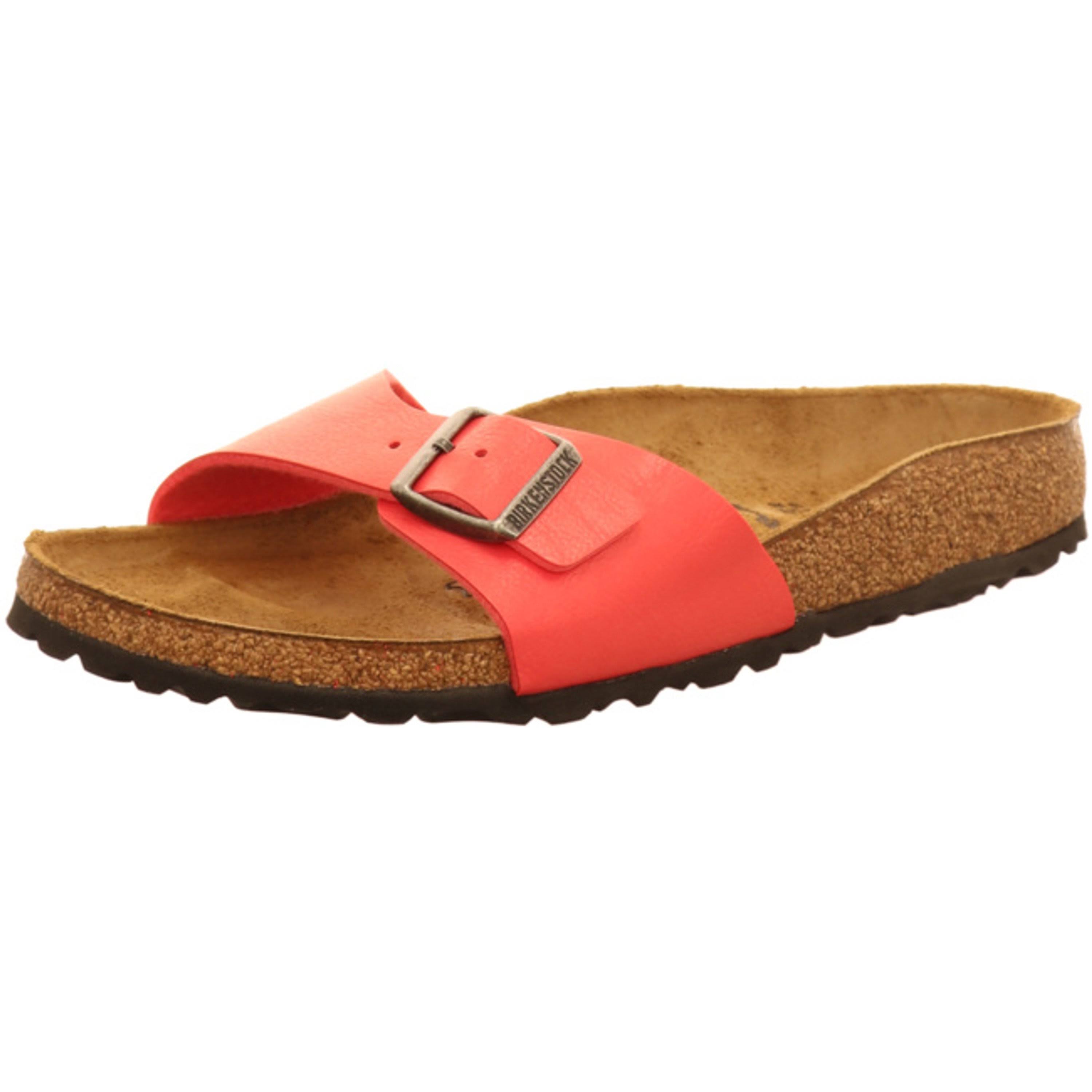 Birkenstock Madrid Graceful Raspberry Birko-Flor Mules Size: 40, Colou