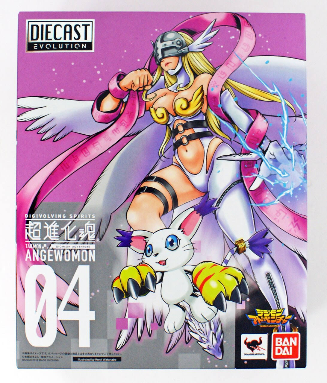Digimon: 04 Angewomon Digivolving Spirits Action Figure
