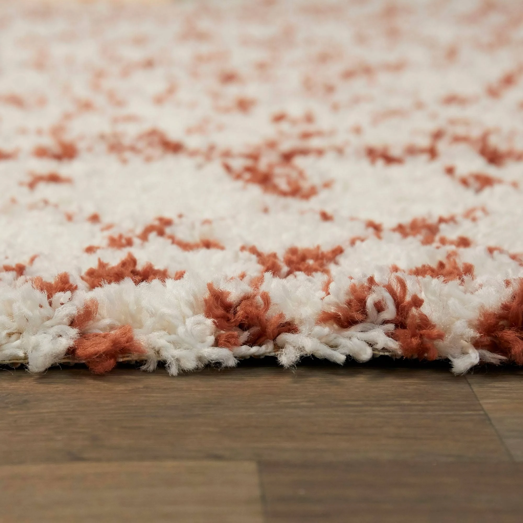 Balta Dominic Cream/Charcoal 5 ft. x 7 ft. Moroccan Shag Area Rug