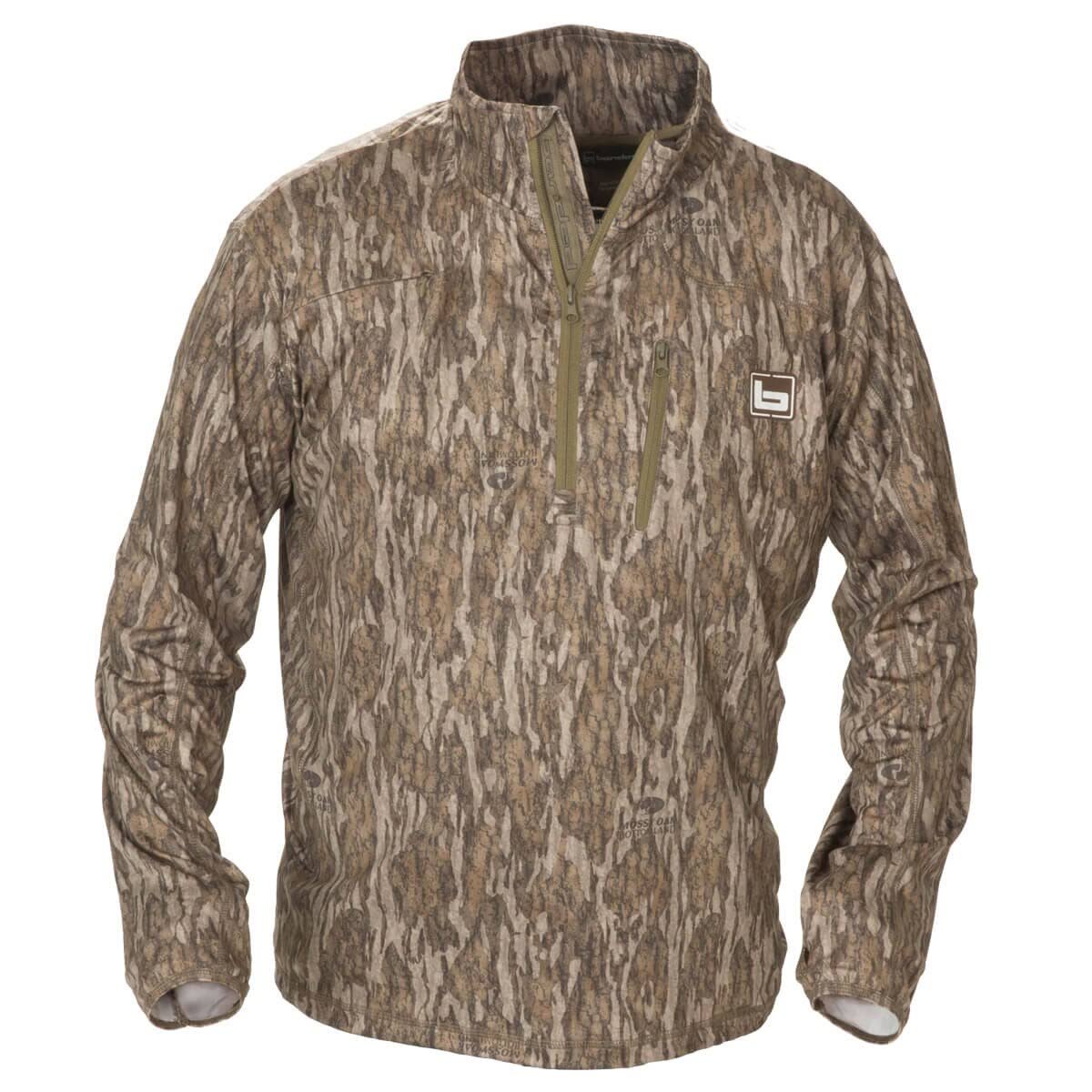 Banded Men's Tech Stalker 1/4 Zip Pullover - Natgear in Natural Gear Size Large