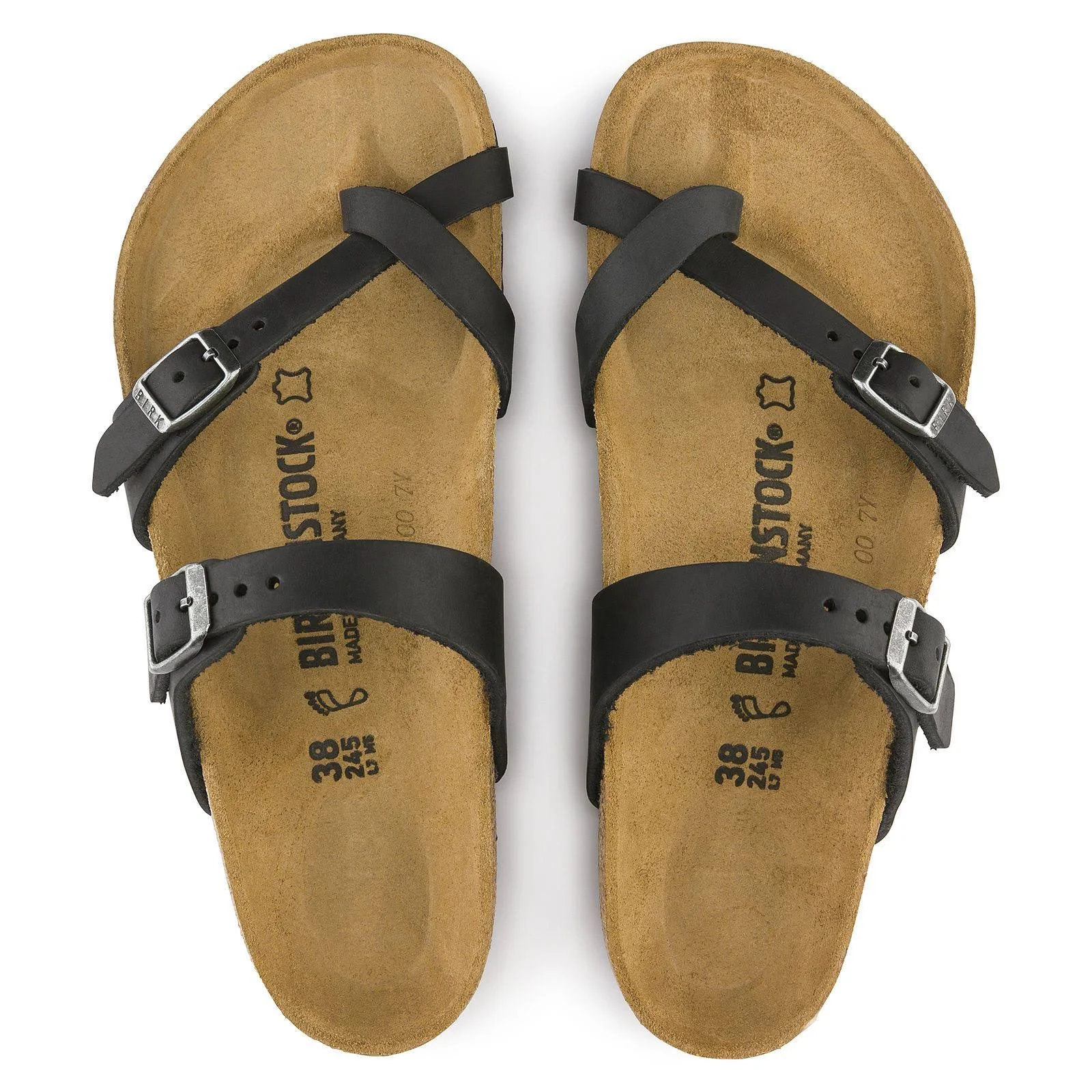 Birkenstock Mayari Oiled Leather Tobacco / 42 / Regular