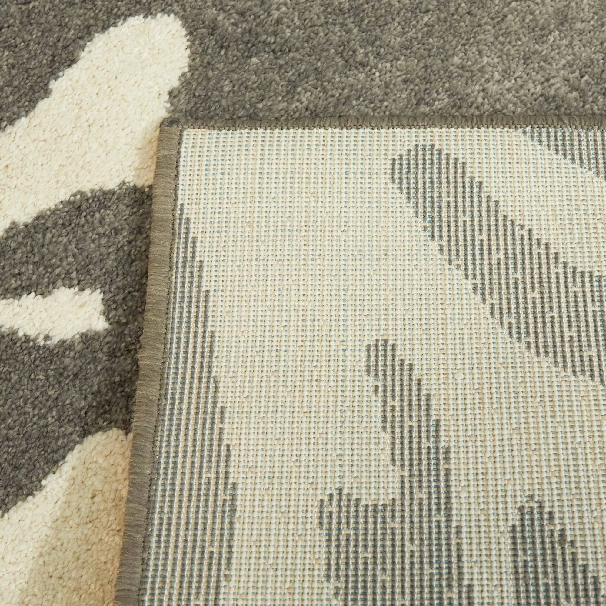 Balta Caswell Navy 5 ft. x 7 ft. Coastal Coral Area Rug, Blue