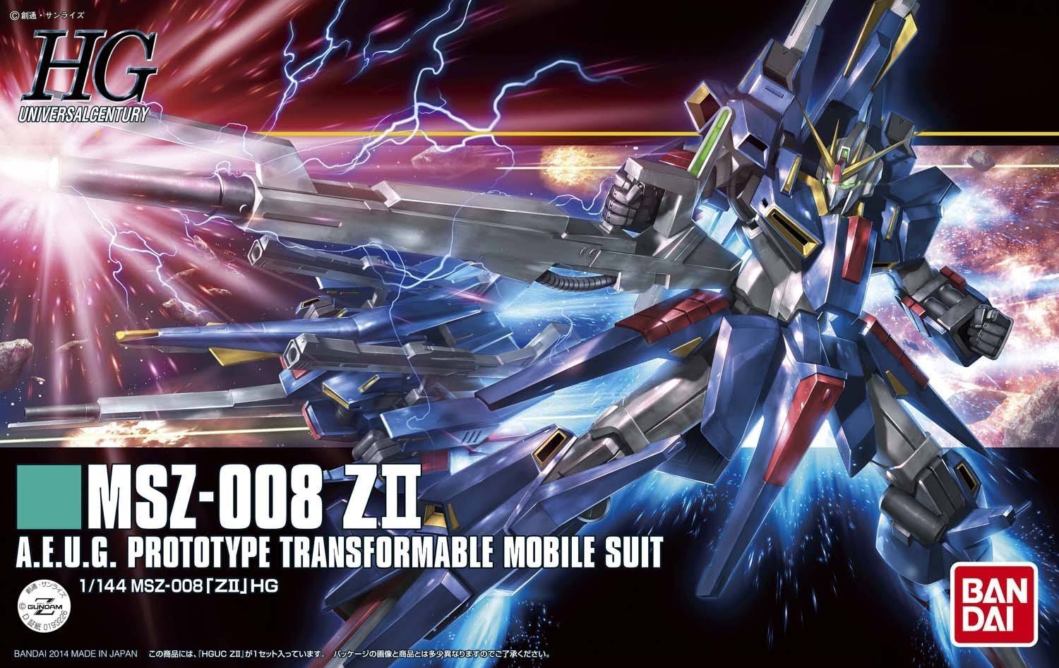 Bandai 193226 1/144 #186 Z II Gundam HG