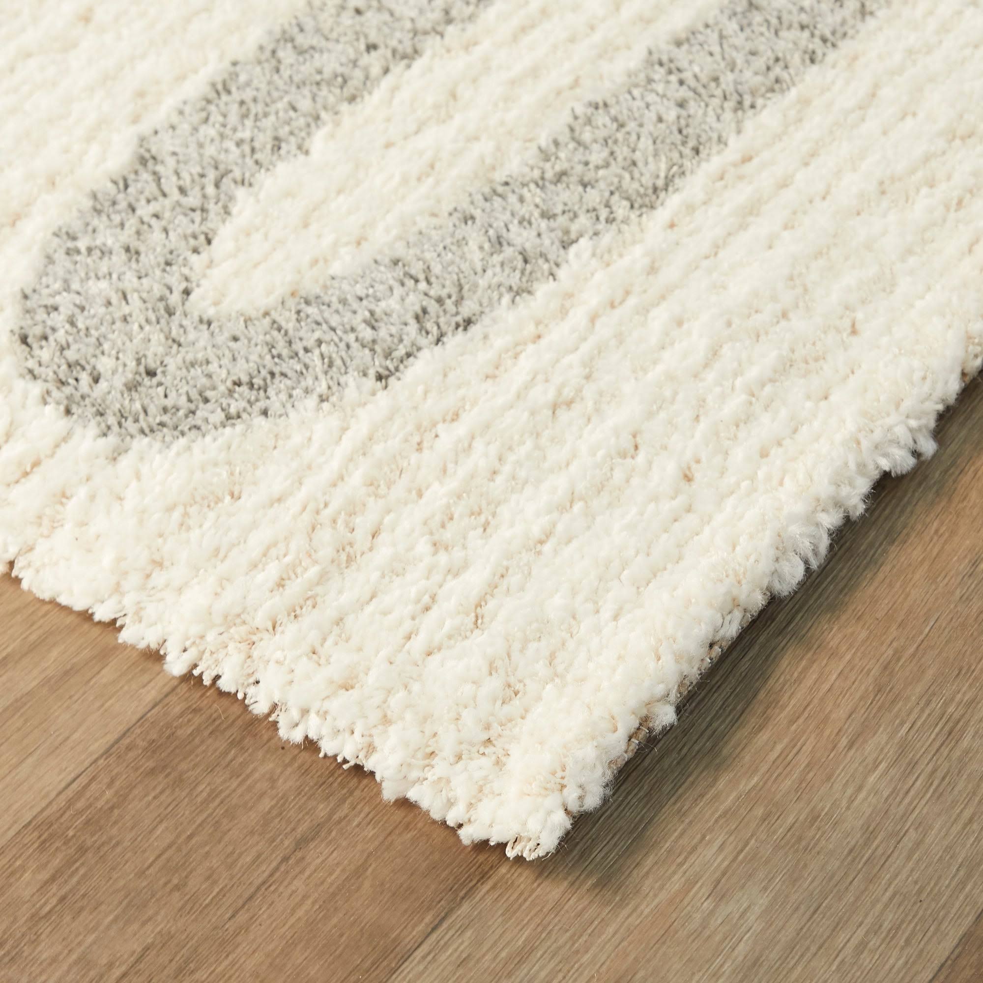 BALTA Alva Cream 8 ft. x 10 ft. Contemporary Area Rug, Ivory