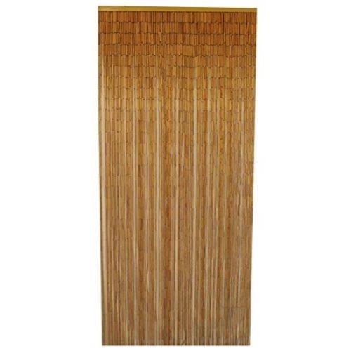 Bamboo54 5229bblack 125 Strands Handmade Curtain Beads Window Door Shoji Room Divider Black