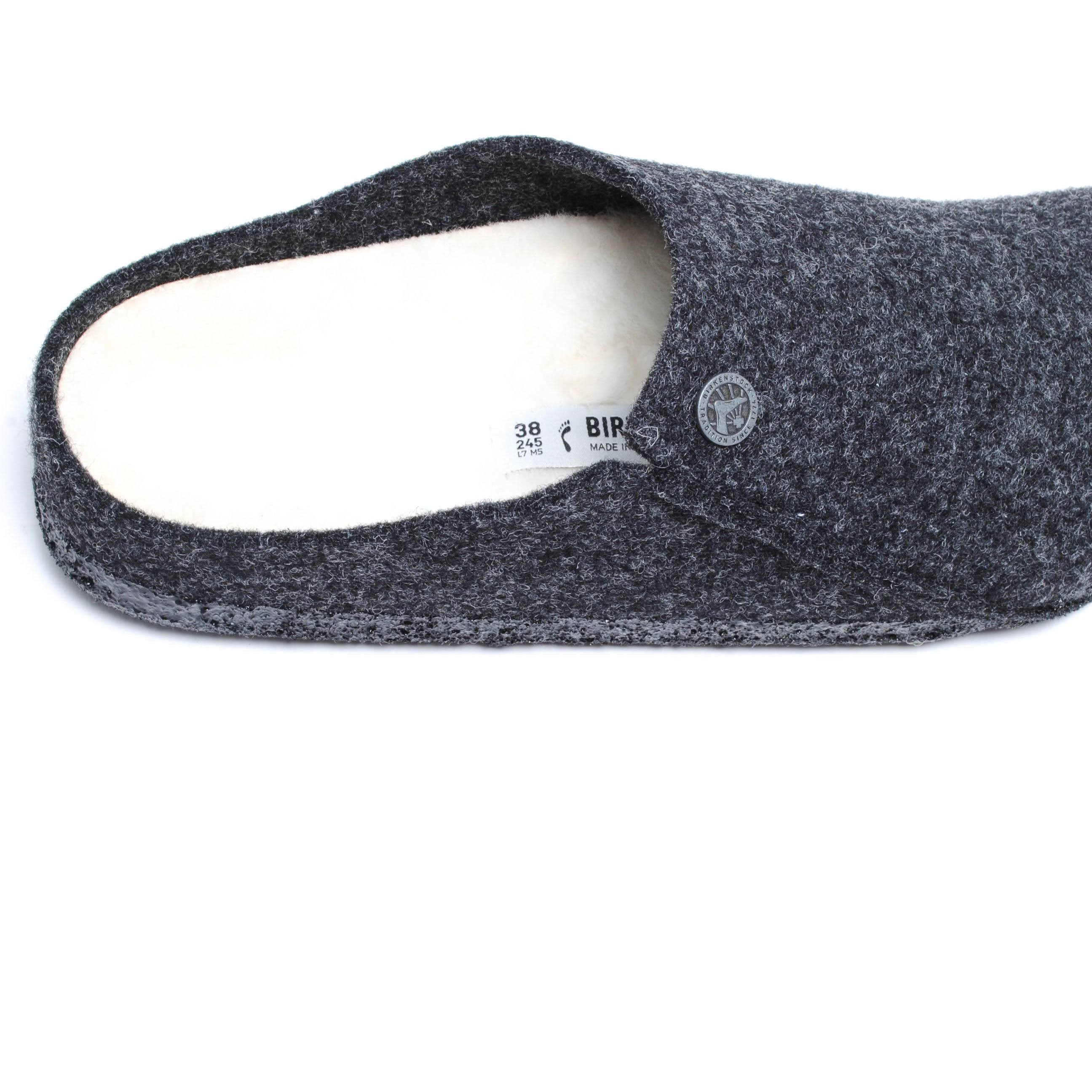 Birkenstock Zermatt Shearling Plaid Red / 38