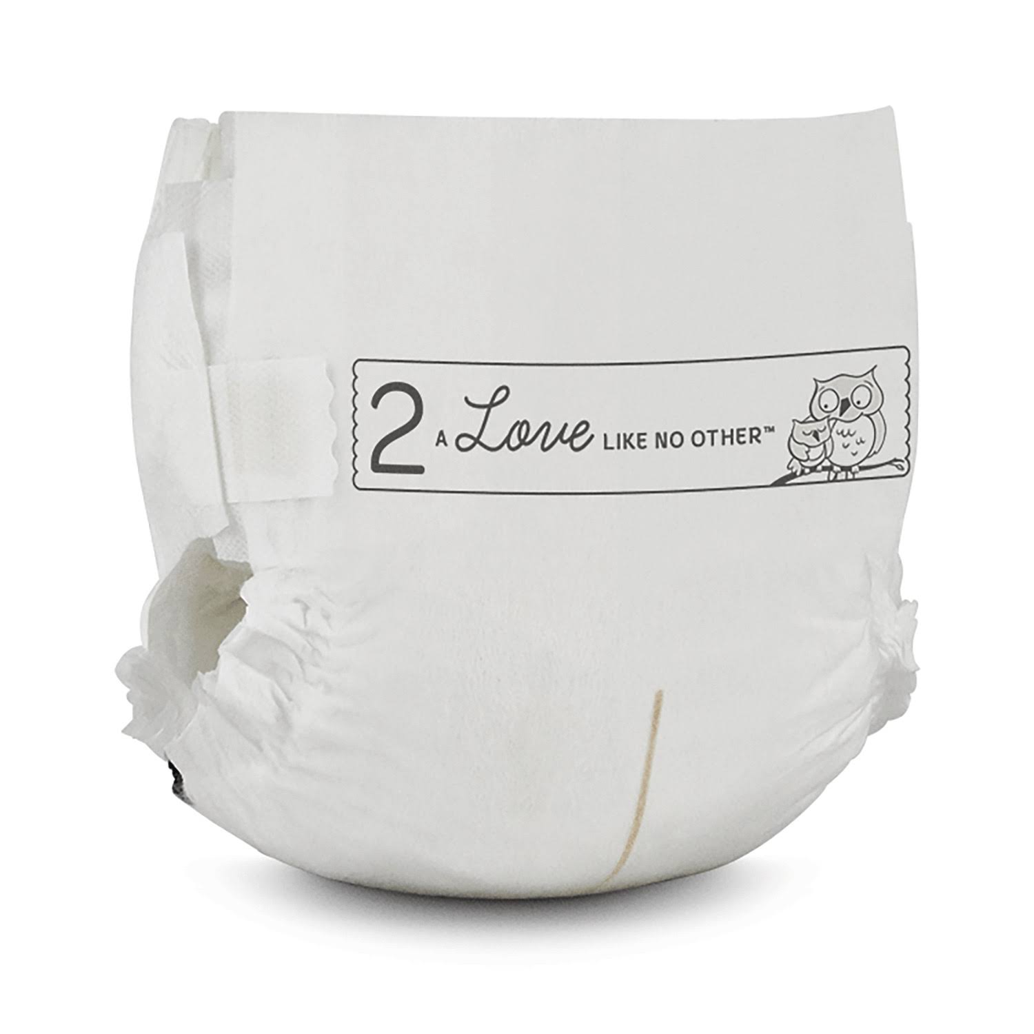 Bambo Nature Premium Baby Diapers, Size 2, 180 Count (6 Packs of 30), White