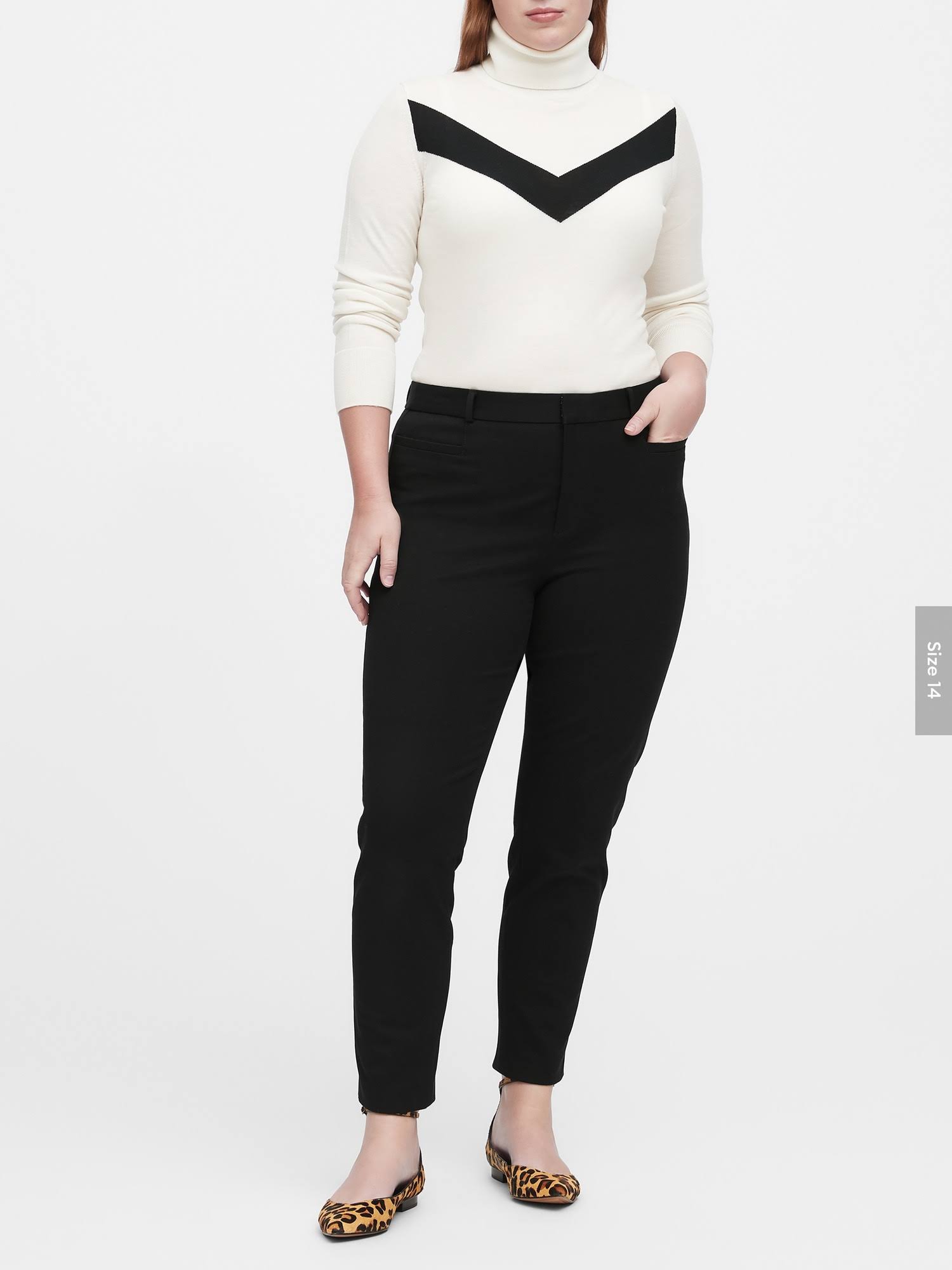 Banana Republic Women's Mid-Rise Skinny Sloan Pant Black Size 0 Regular