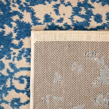 Inaya Oriental Indoor/Outdoor Area Rug - 4&4x22 x 6&11x22 - Blue