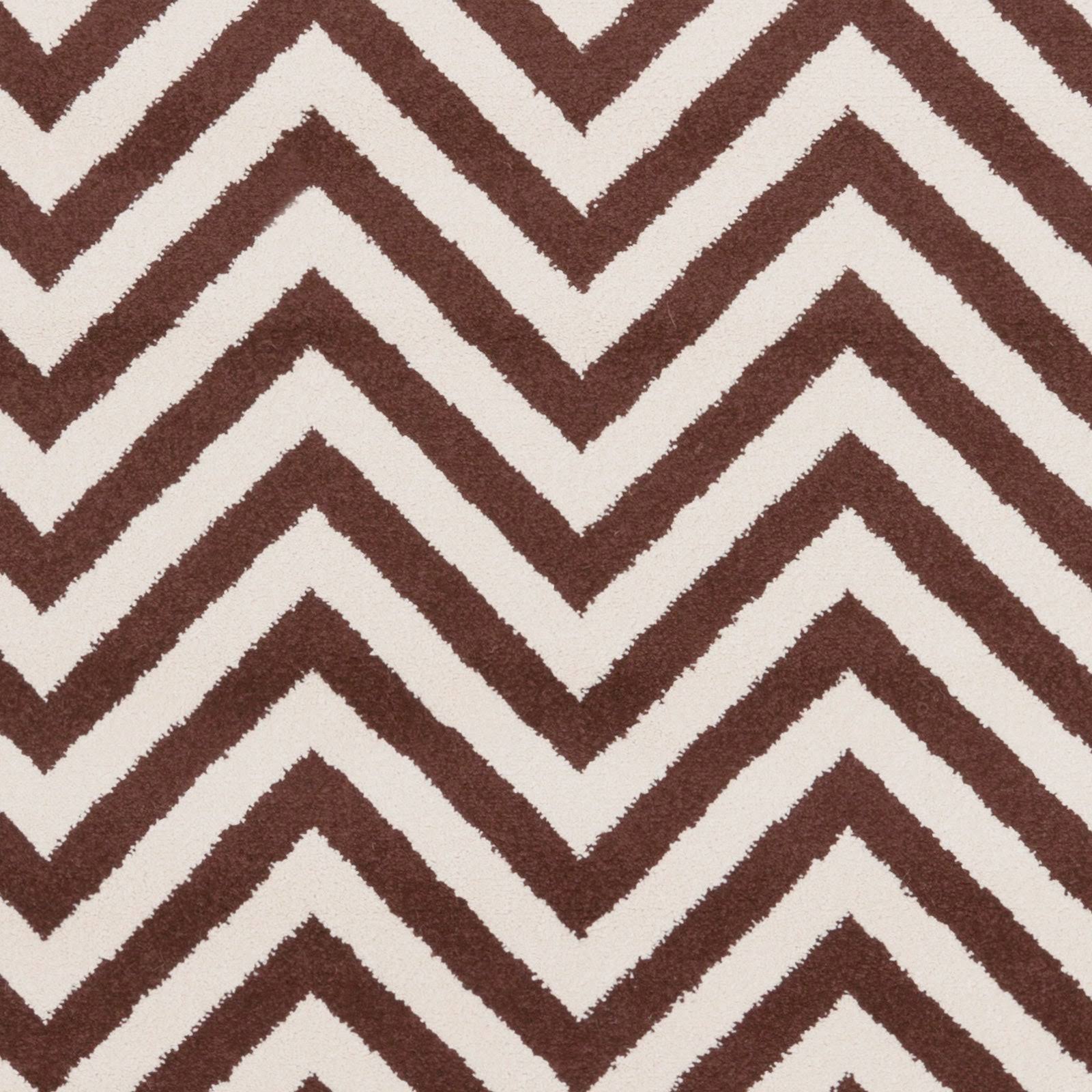 Warren Geometric Area Rug - 9&3 x 12&6 (Brown)