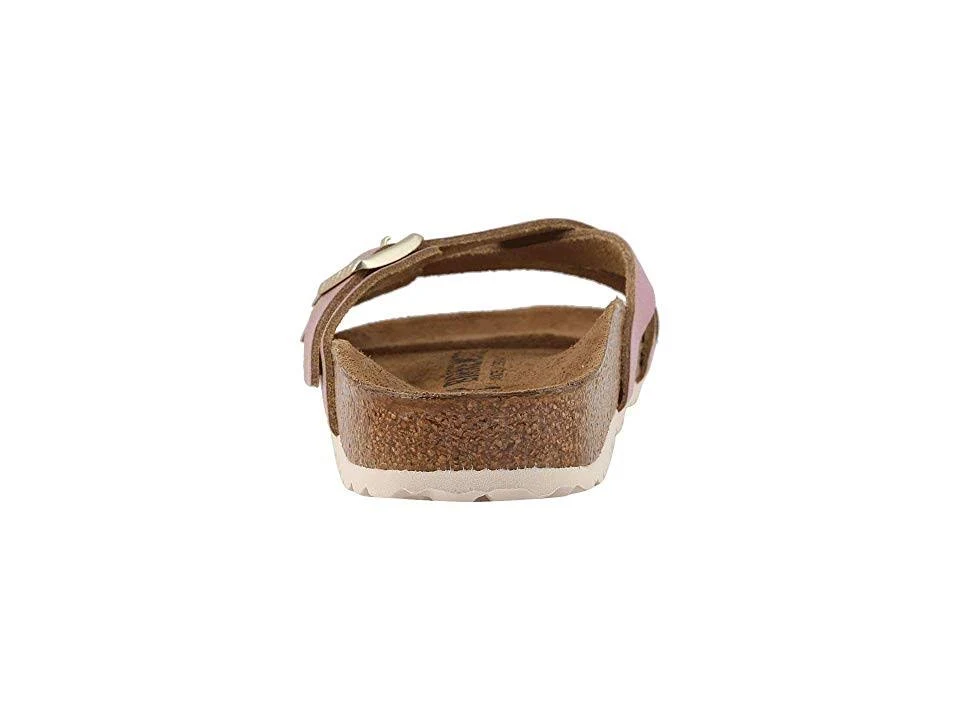 Birkenstock Yao (Washed Metallic Pink Leather) Women's Sandals