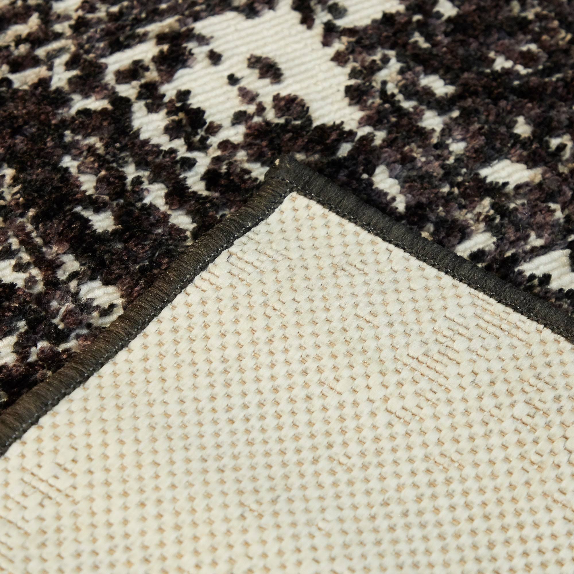 BALTA Leon Black 5 ft. x 7 ft. Abstract Area Rug