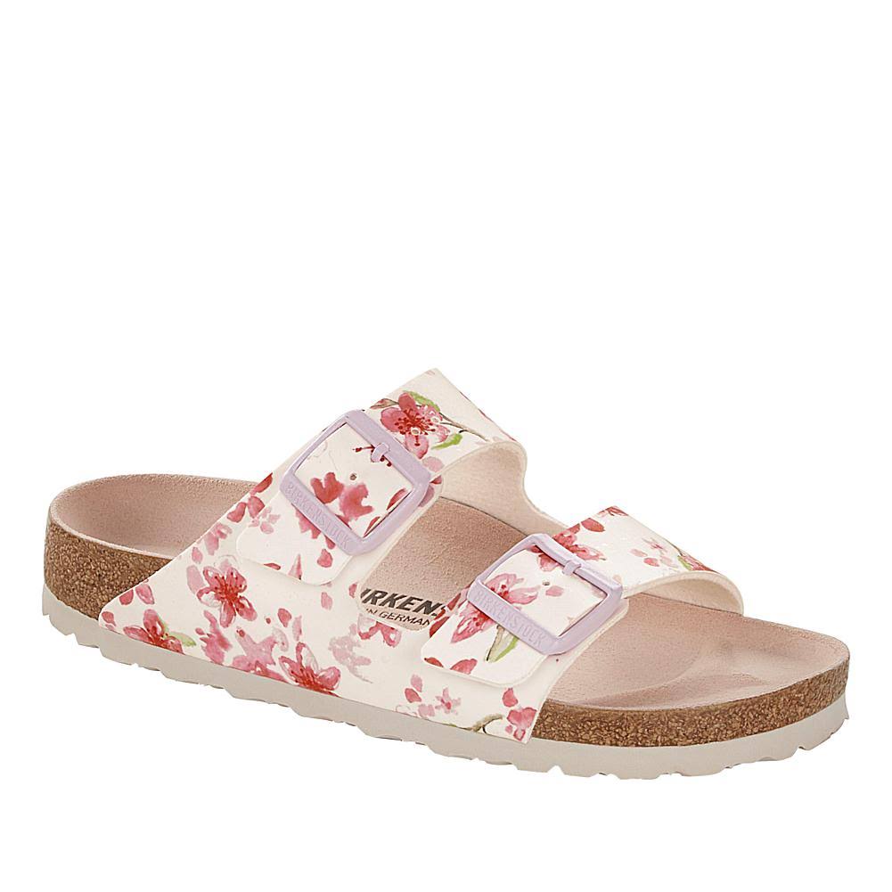 Women's Birkenstock Arizona Birko-Flor Sandal, Size: 42 N, White