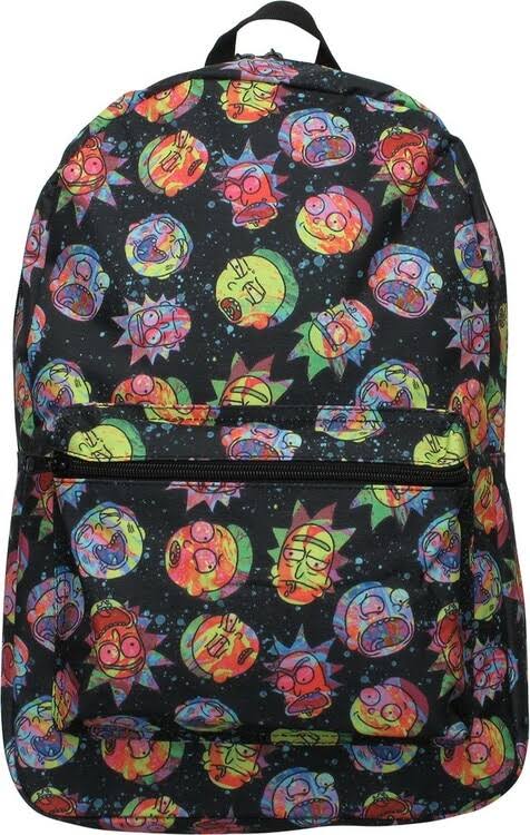 Rick and Morty Cosmic Sublimated Backpack