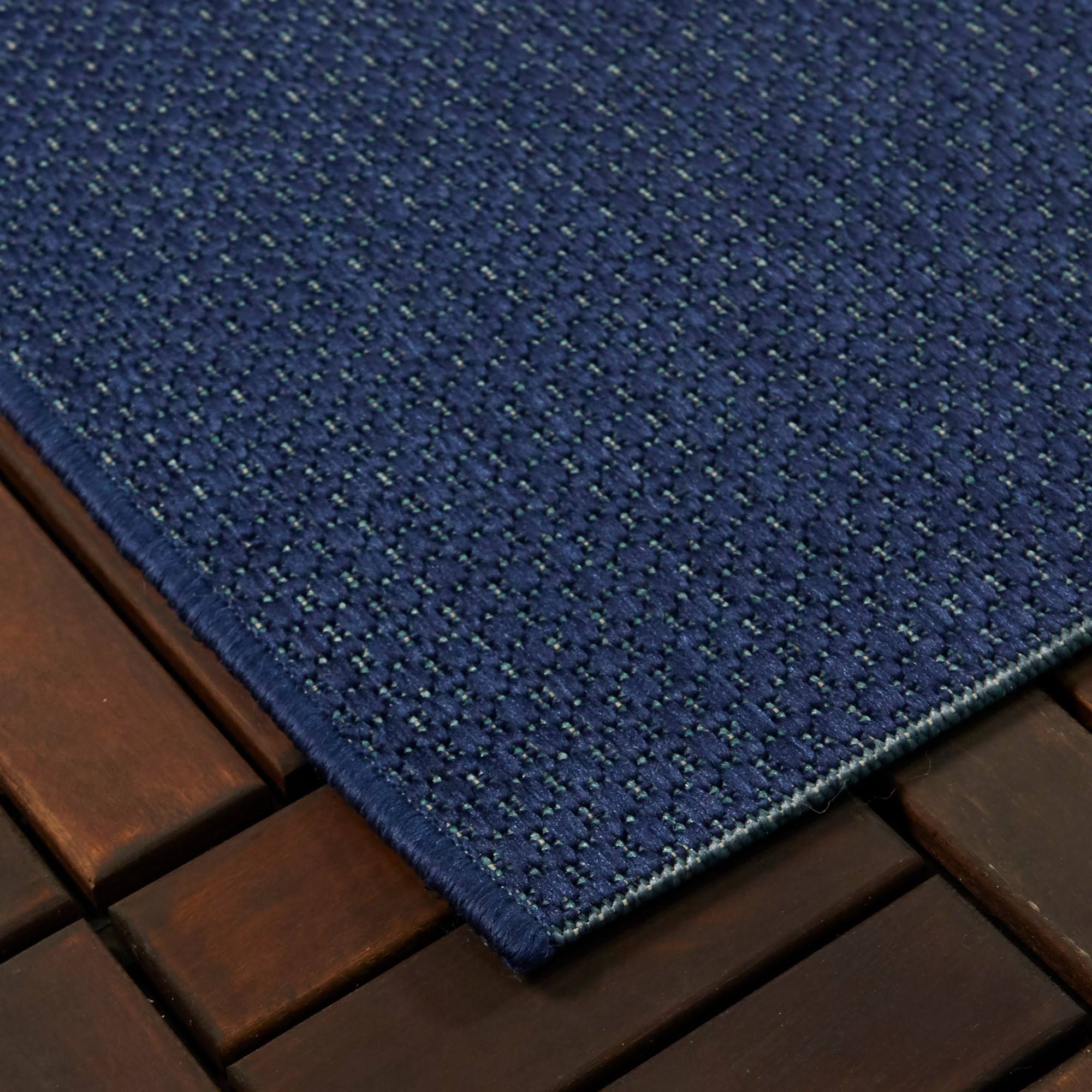 BALTA Read Burnt Orange 5 ft. x 7 ft. Modern Indoor/Outdoor Area Rug