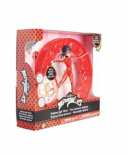 Miraculous Deluxe Feature Figure, Ladybug Light Wheel