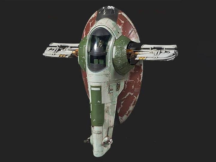 Bandai 1/144 Slave I Plastic Model Kit Star Wars