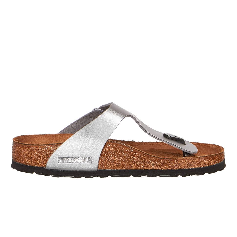 Birkenstock Sandals | Gizeh, Silver
